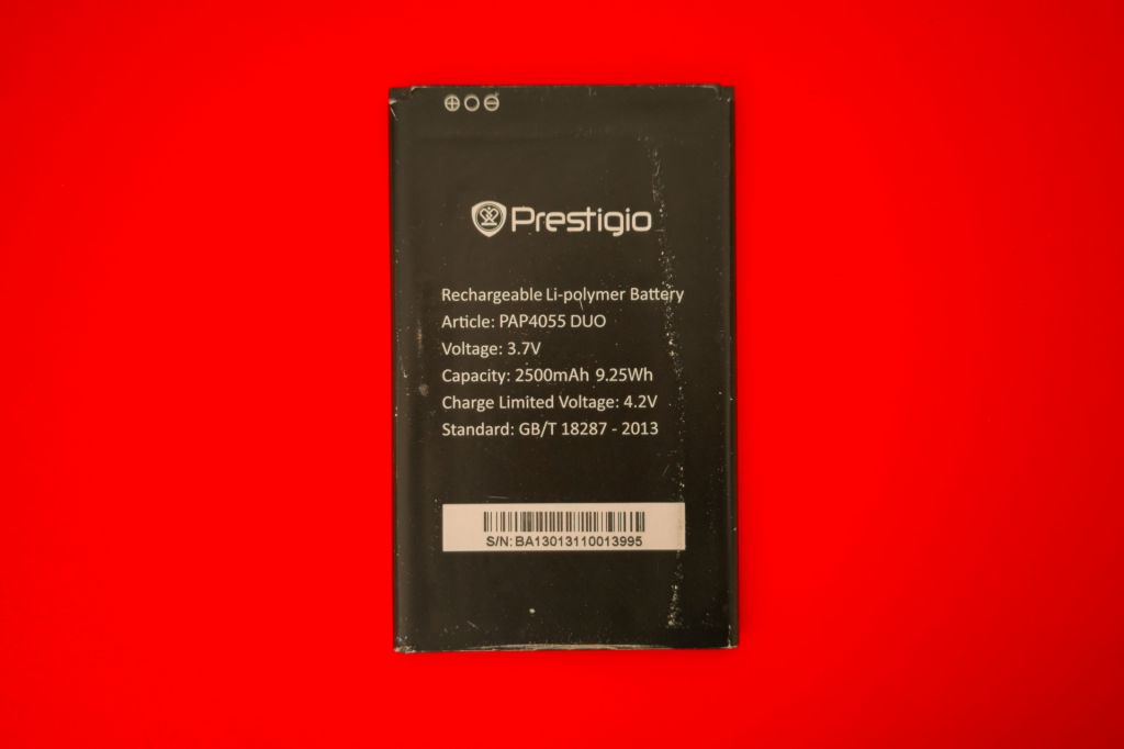 Аккумулятор акб Prestigio MultiPhone PAP4055 DUO 2500 mAh - фото фото фото 0
