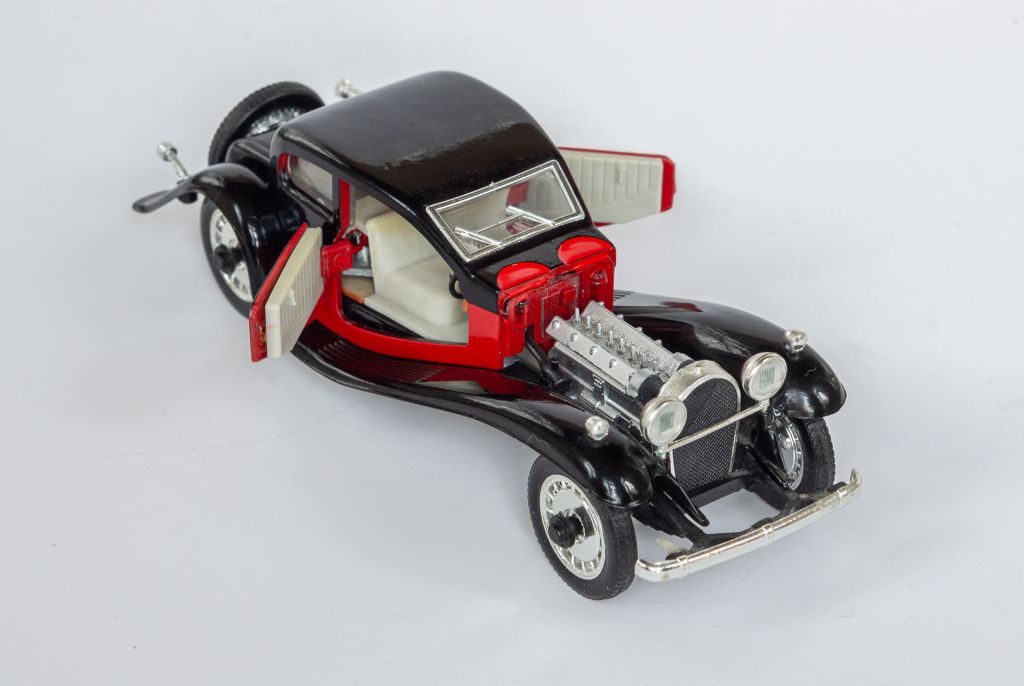 1:43 Bugatti Royale T50 1932 red-black, RIO #48 Italy - фото фото фото 6