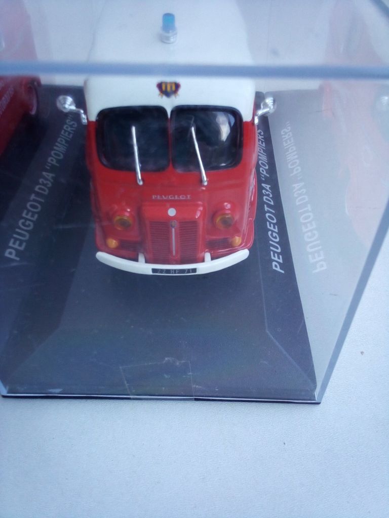 PEUGEOT D3A "POMPIERS" 1/43 ALTAYA fire car - фото фото фото 2