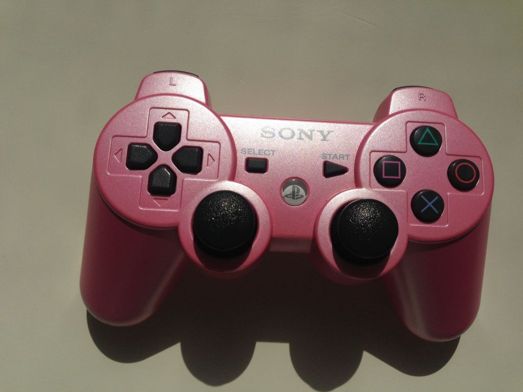 Sony PlayStation 3 DualShock Pink-Original - фото фото фото 4