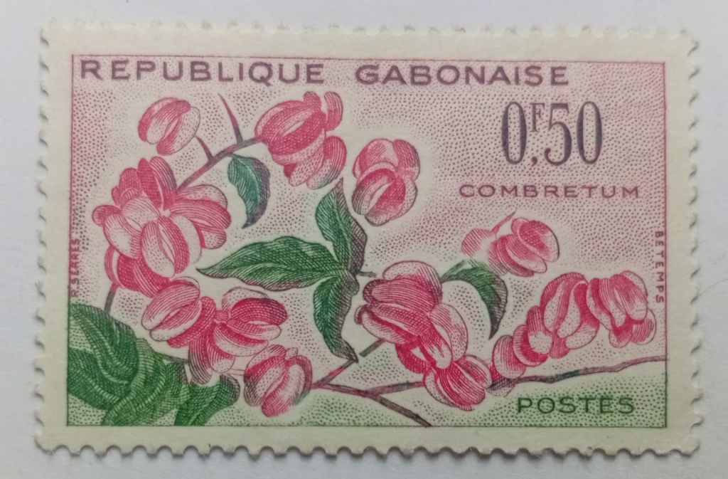 Габон 1961 Комбретум, цветы, MLH - фото фото фото 0