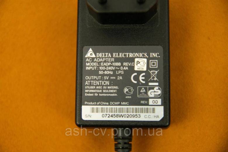 Блок живлення, Delta, EADP-10BB, 5V, 2A - фото фото фото 3