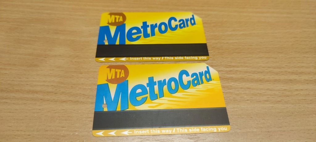 Проездной билет Коллекционные карты метро Нью-Йорка MTA MetroCard  (США, лот 2 шт.) - фото фото фото 0