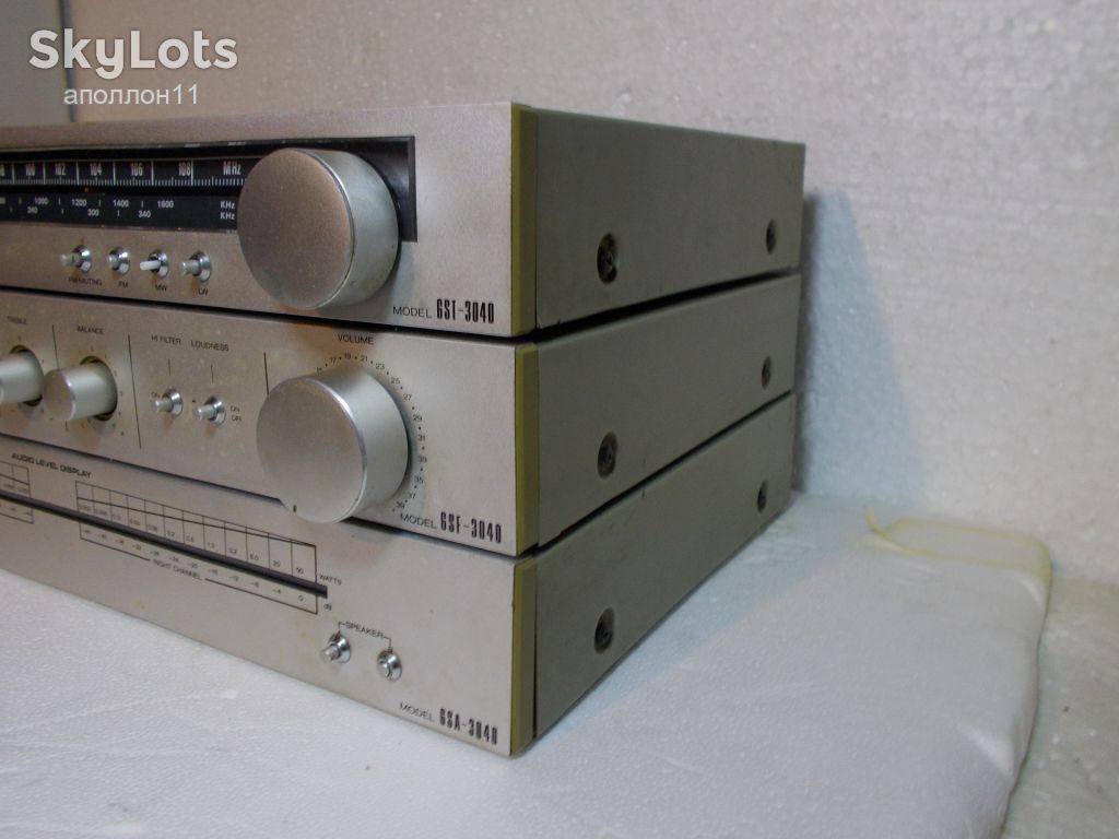 GOLD STAR GSA -3040   PRE 3040  Tuner GST-3040 - фото фото фото 2