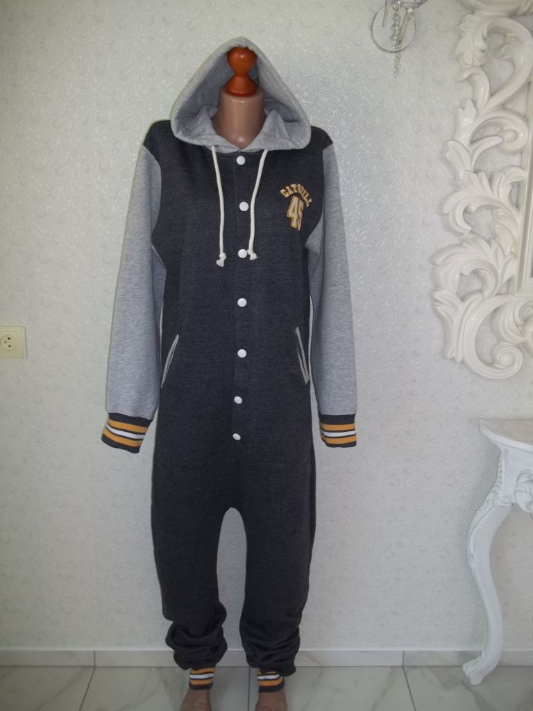 Prom          ( S - 46  р )  мужская пижама кигуруми  байковый  комбинезон  Б / У - фото фото фото 4