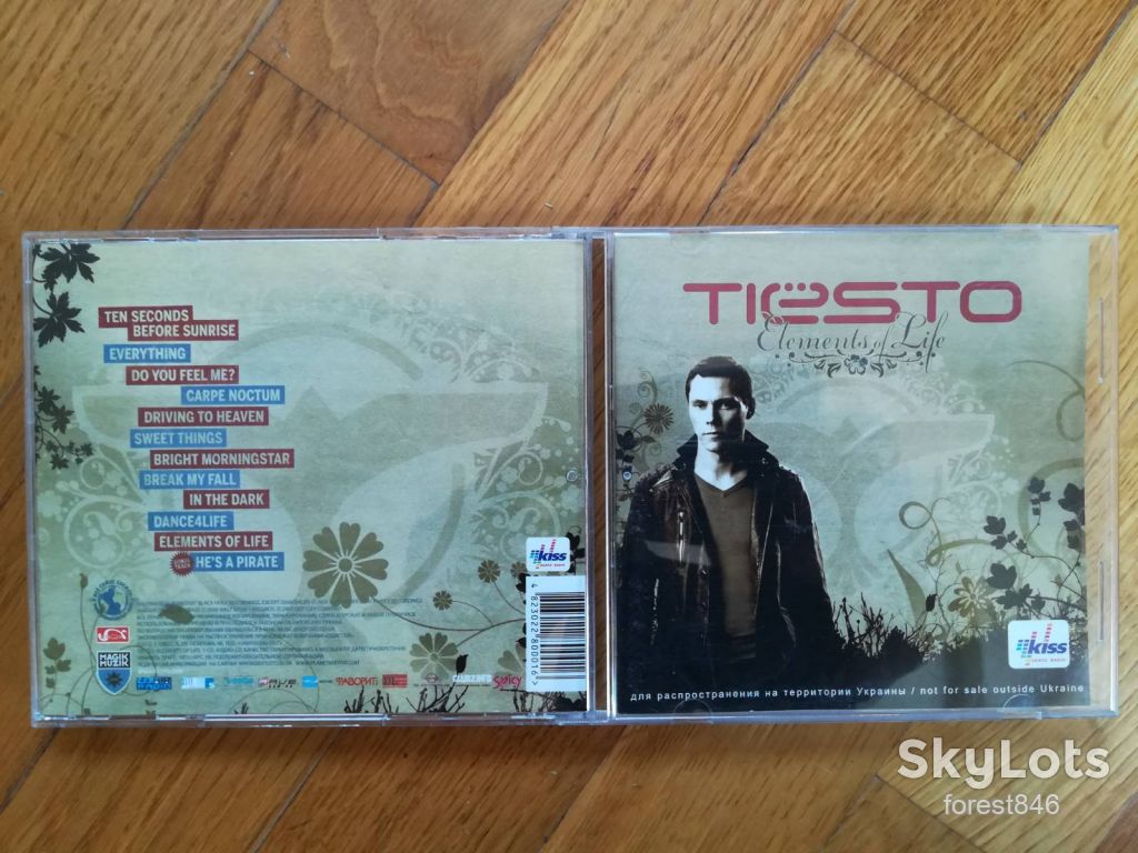 Tiesto-Elements of life-состояние: 5 - фото фото фото 0