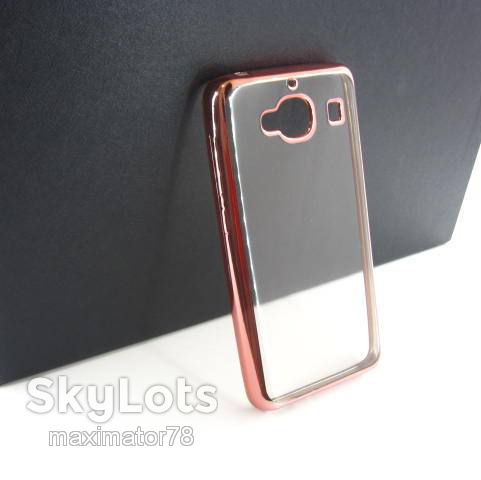 ЧЕХОЛ ELECTROPLATING Xiaomi Redmi 2 pink - фото фото фото 1
