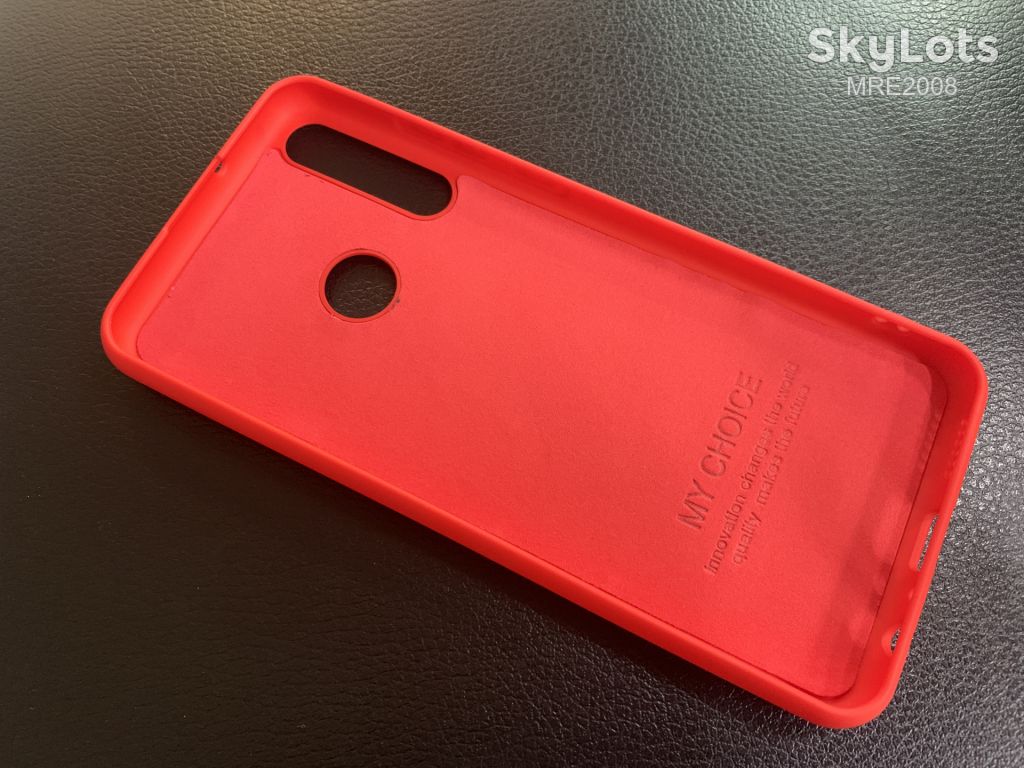 Чохол Silicone Cover для Huawei Y6p red - фото фото фото 2