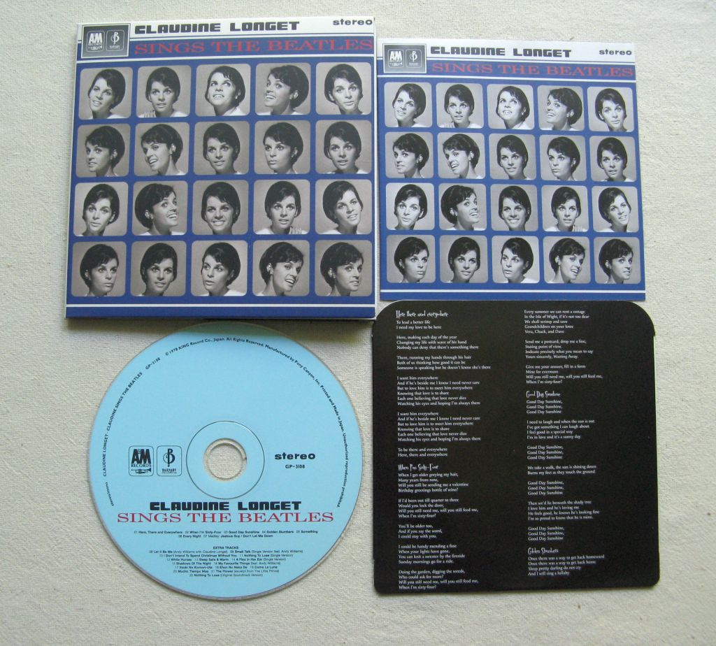 CDLP Beatles Tribute. Claudine Longet. Sings The Beatles. 1972. - фото фото фото 2