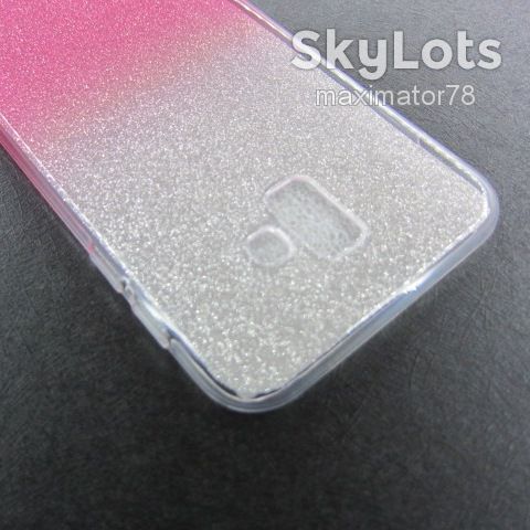 ЧЕХОЛ БЛЕСТКИ ДВУХЦВЕТНЫЙ Samsung J6 plus J610 - фото фото фото 1