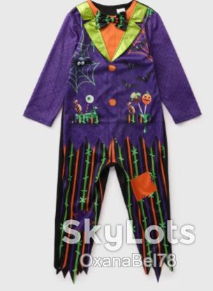 Костюм halloween Франкенштейн на Хелловін 2-3 р. 92-98 - фото фото фото 2