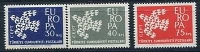 Турция Европа СЕПТ 1961 - фото фото фото 0