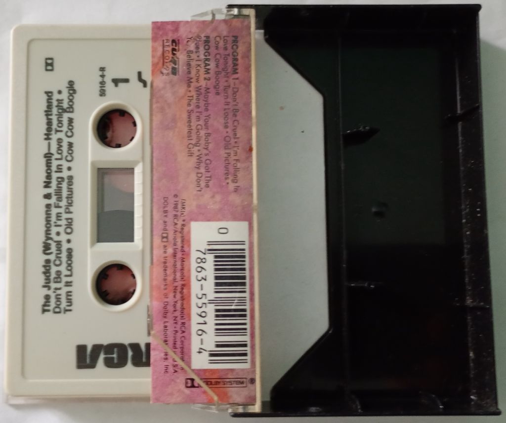 THE JUDDS Heartland. Cassette US - фото фото фото 1