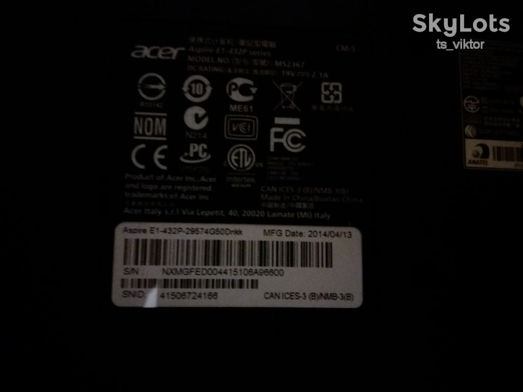 Ноутбук Acer Aspire E1-432P - фото фото фото 2