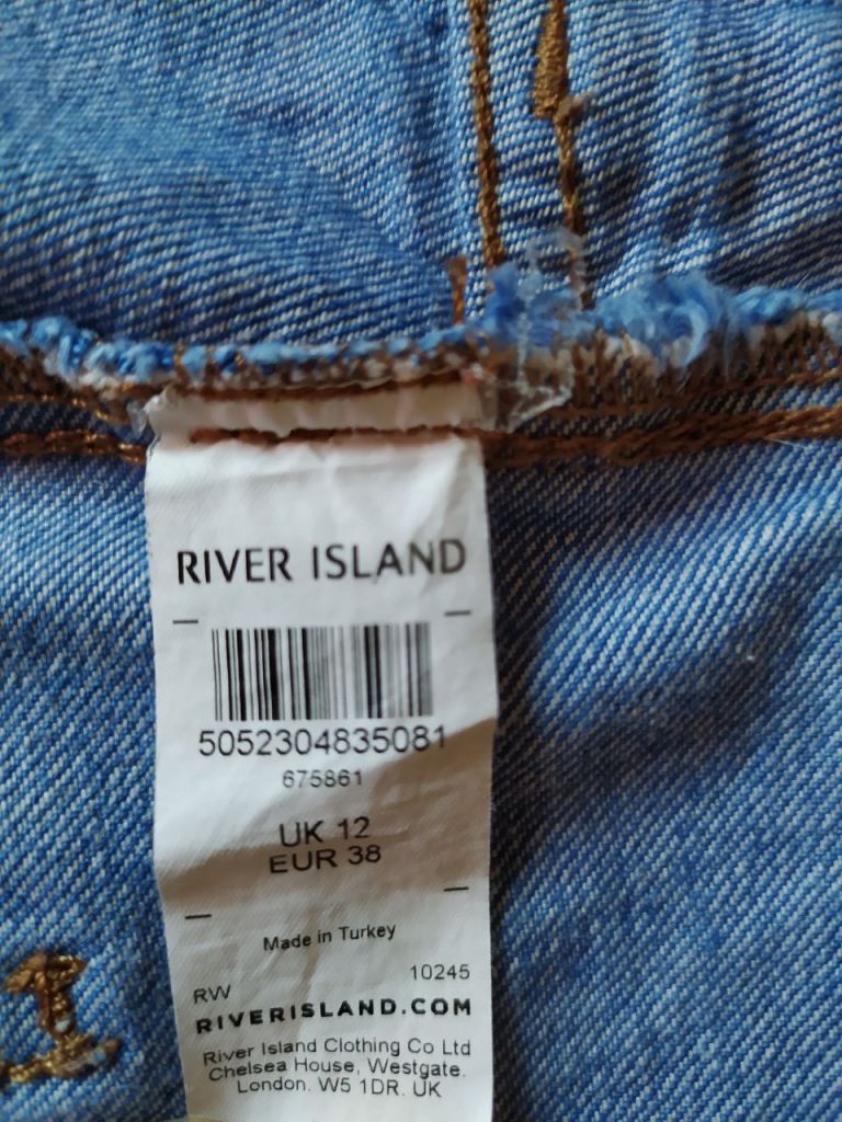 Джинсовая юбка River Island - фото фото фото 2