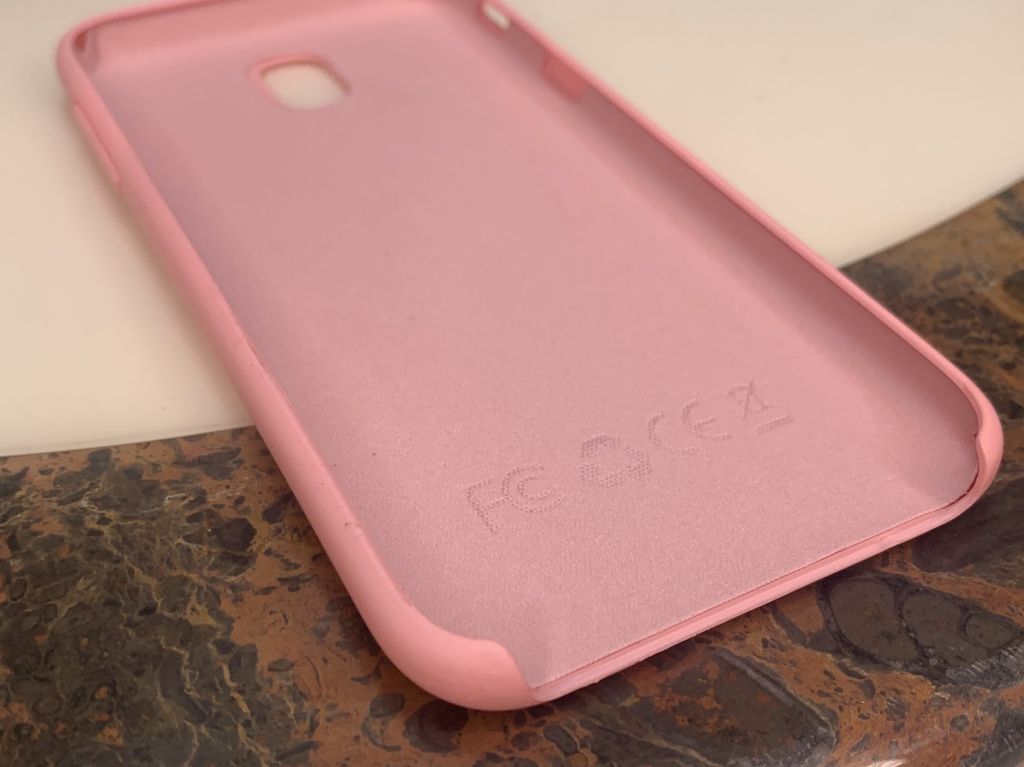 Чохол High-end Siliocon Cover для Samsung  J7 Pro Pink - фото фото фото 3