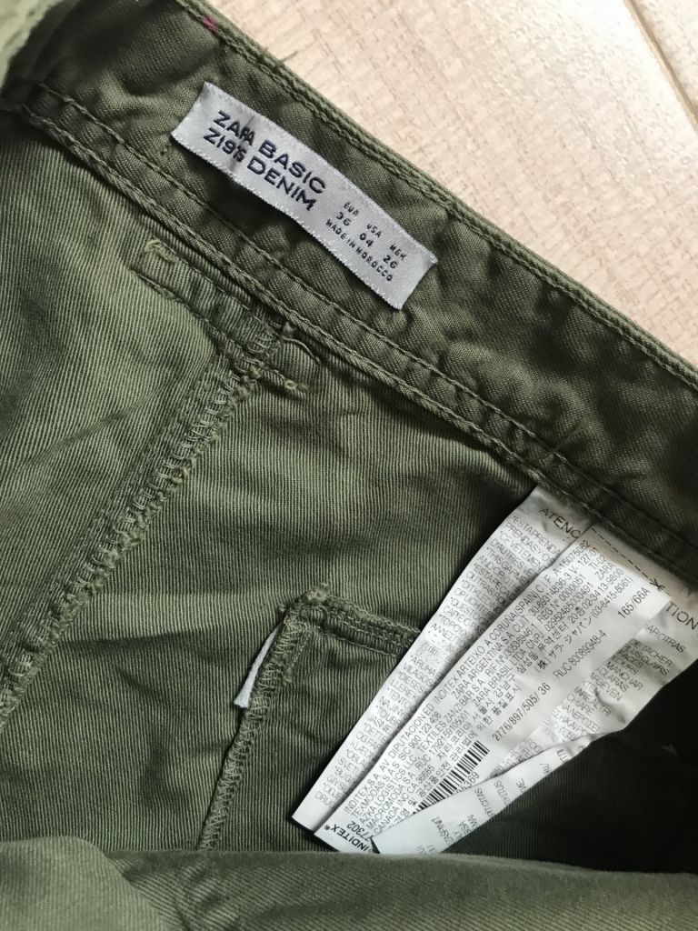 Модные джинсы zara basic z1975 denim. 36, 38 евро - фото фото фото 9