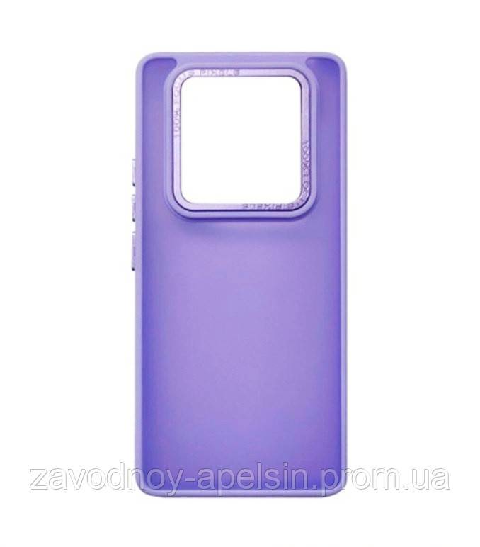 Xiaomi Redmi Note 14 Pro 4G Чехол матовый TPU+PC (лиловый) - фото фото фото 0