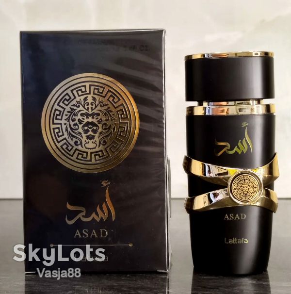 Asad Lattafa Perfumes 100 мл чоловічі БЕЗКОШТОВНА ДОСТАВКА НП - фото фото фото 0