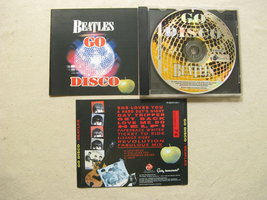 CD Beatles Tribute. Beatles Go Disco. 1993. - фото фото фото 2