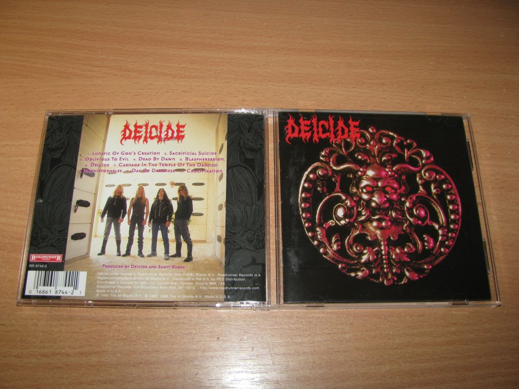 DEICIDE - Deicide S/T  (1998 Roadrunner USA) - фото фото фото 0