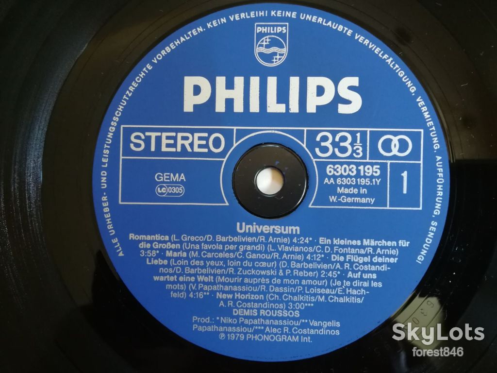 Demis Roussos-Universum  (глянс. конв.)-Ex.+, Німеччина  (&amp;30) - фото фото фото 2