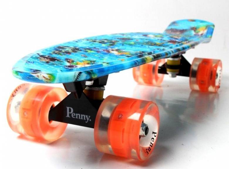 Penny Board "Nemo" Светящиеся колеса. (170319936) - фото фото фото 2