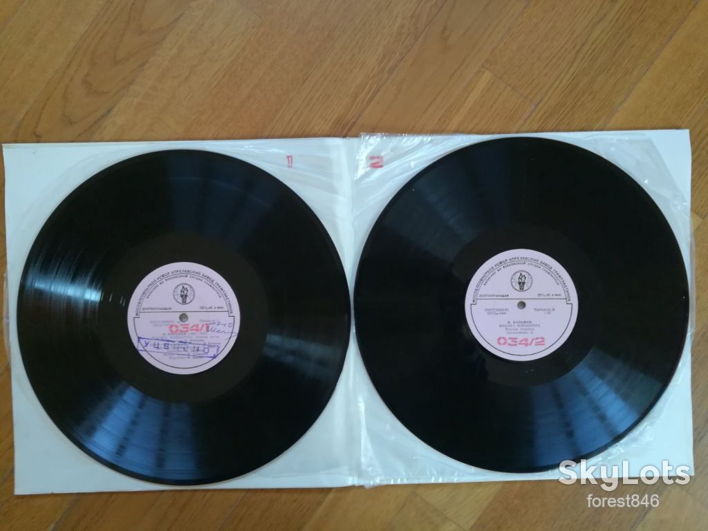 И. Кальман-Фиалка Монмартра-2 LPs-Ex.+, Апрелевка - фото фото фото 1