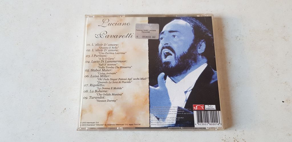 Luciano Pavarotti Opera Hits CD ліцензія - фото фото фото 1