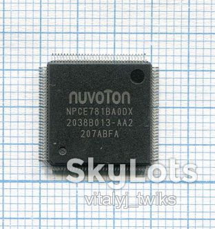 Микросхема мультиконтроллер nuvoton NPCE781BA0DX - фото фото фото 0