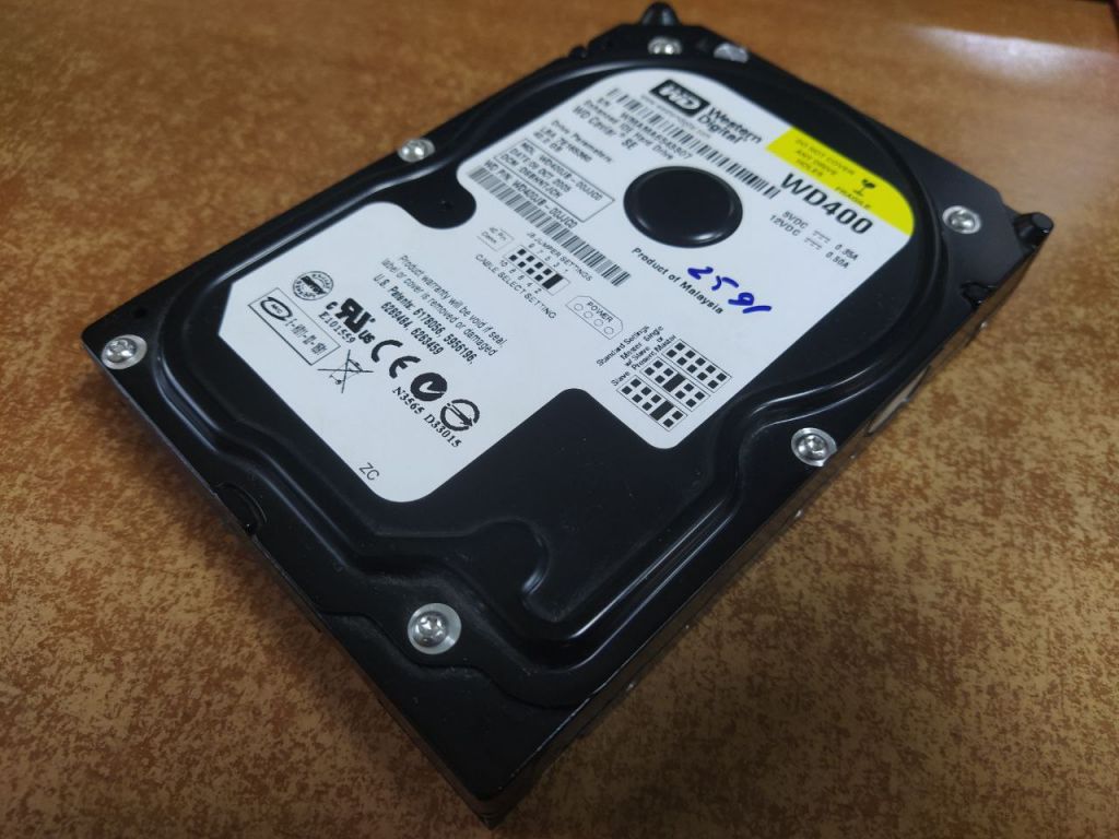 HDD жорсткий диск IDE WD400 40Gb 7200rpm PATA - фото фото фото 1