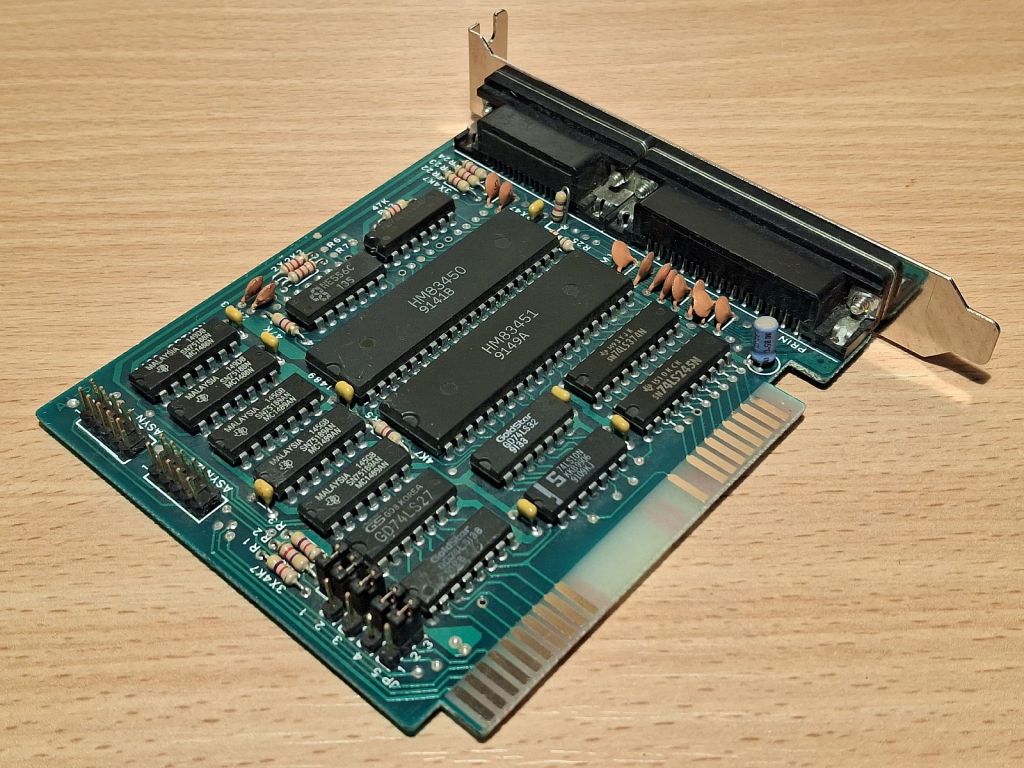 Мультикарта Multi-I/O Controller Card ISA плата для компьютера     (#10) - фото фото фото 6