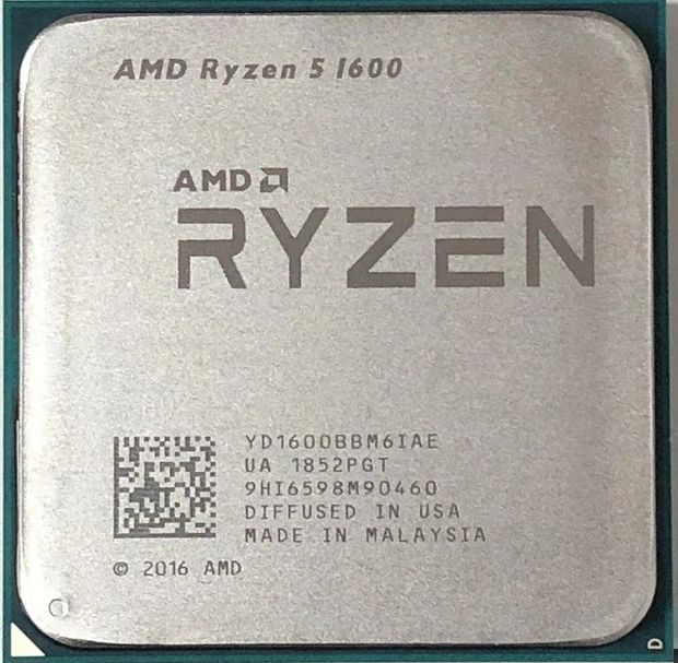 Процессор AMD Ryzen 5 1600 сокет AM4 - фото фото фото 0