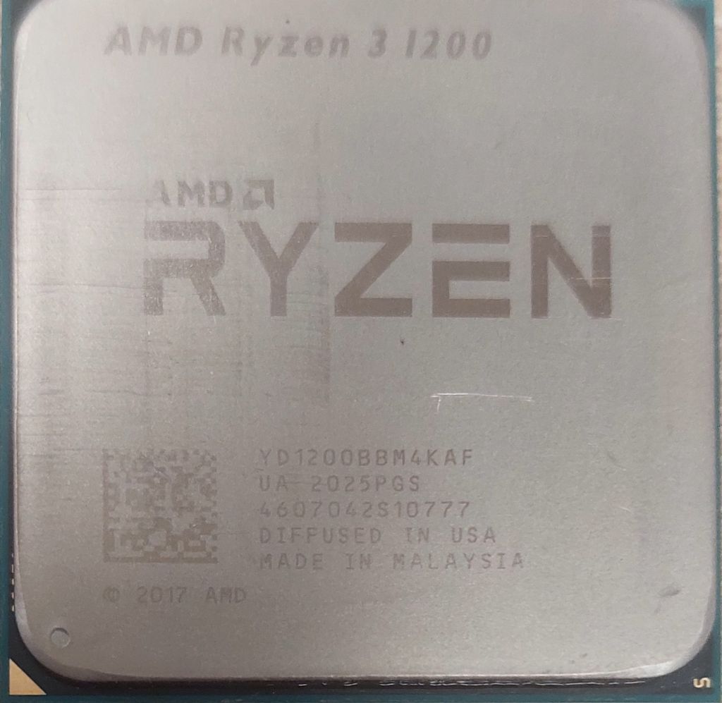 Процесор AMD Ryzen 3 1200  3.2GHz/8MB   (YD1200BBM4KAF) sAM4 б/в - фото фото фото 0