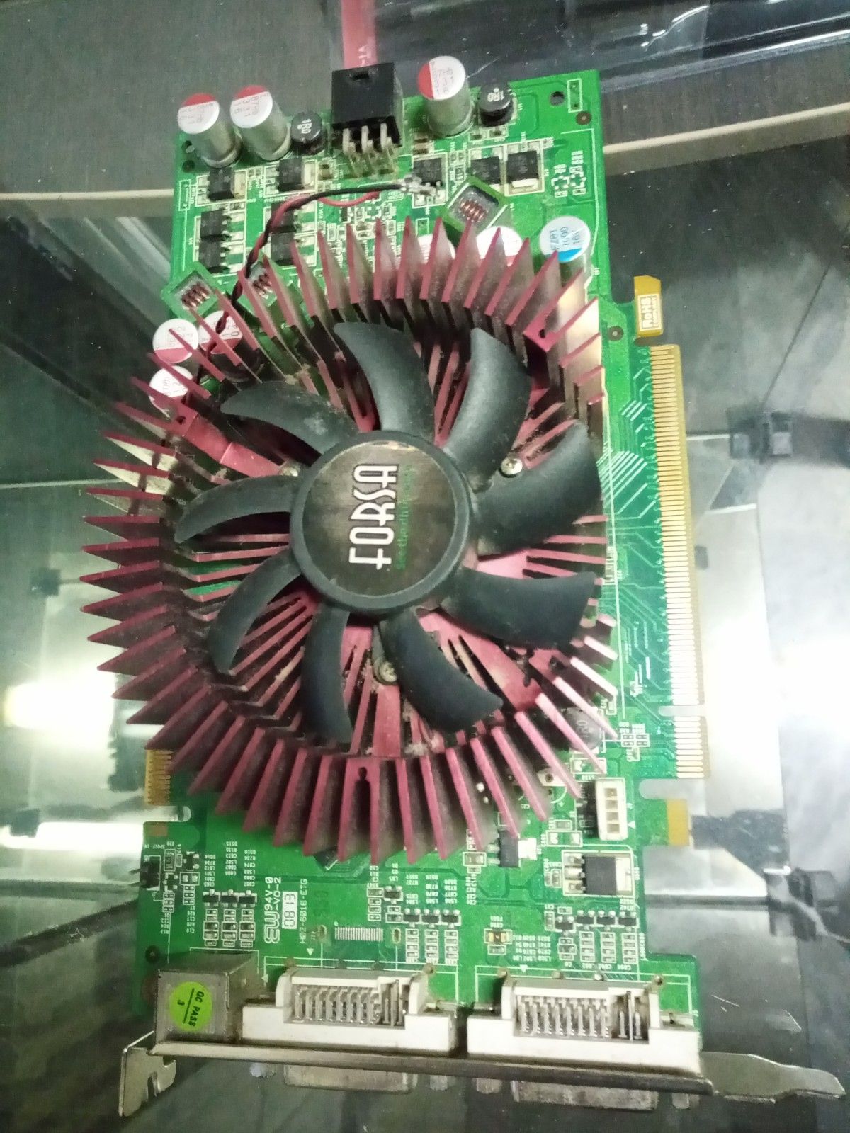 Неисправная видеокарта Forsa PCI-Ex GeForce 9600GT 512 Mb 256 bit DDR3 - фото фото фото 0