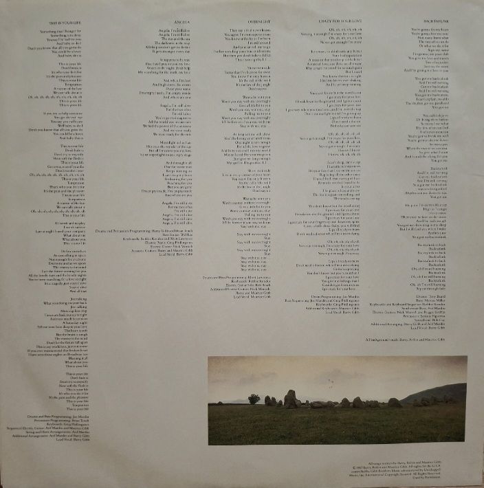 Bee Gees - E.S.P. - 1987.  (LP). 12. Vinyl. Пластинка. Yugoslavia. - фото фото фото 3