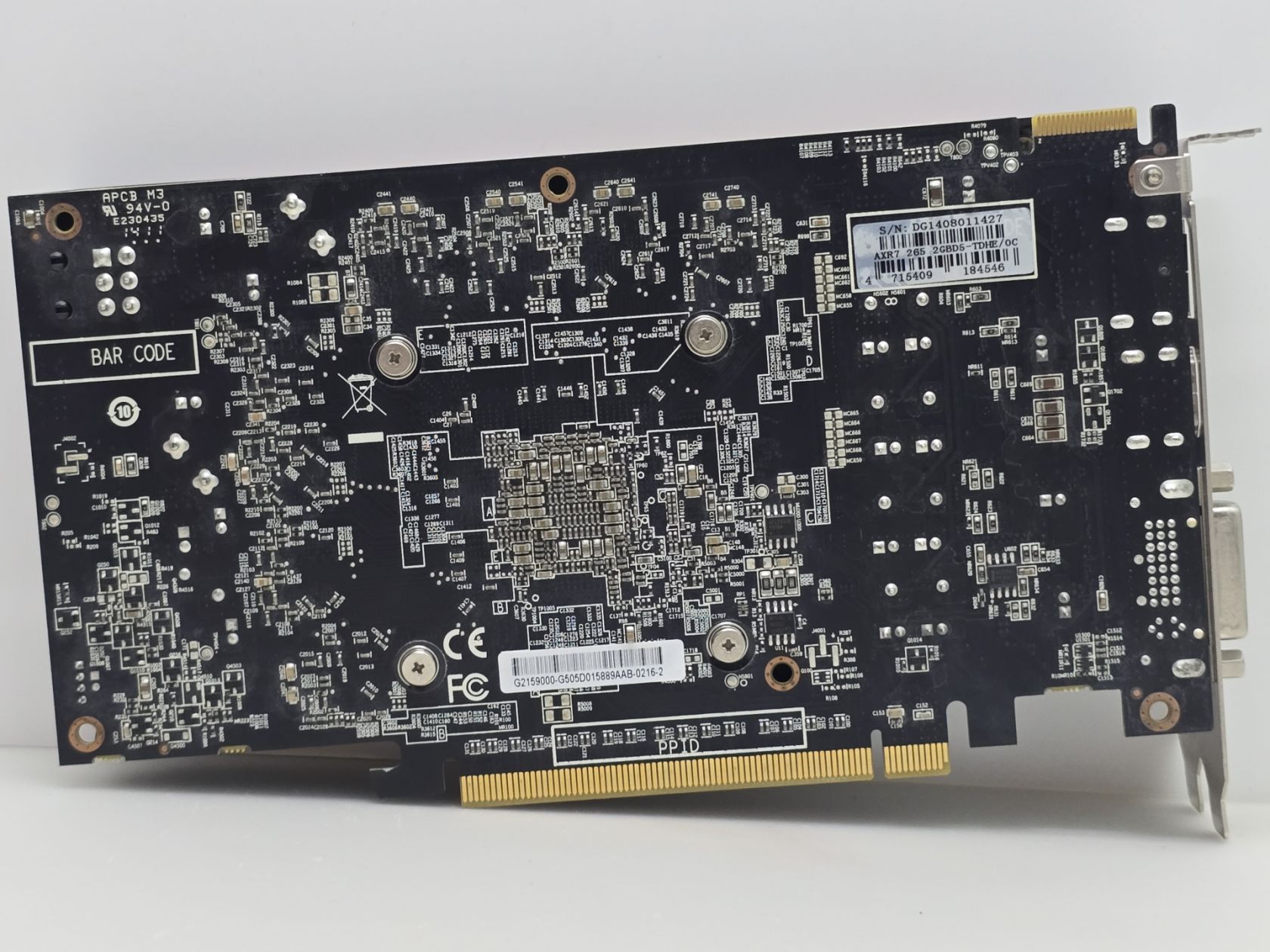 Відеокарта PowerColor Radeon R7 265 2GB  (GDDR5,256 Bit,HDMI,PCI-Ex,Б/в) - фото фото фото 4