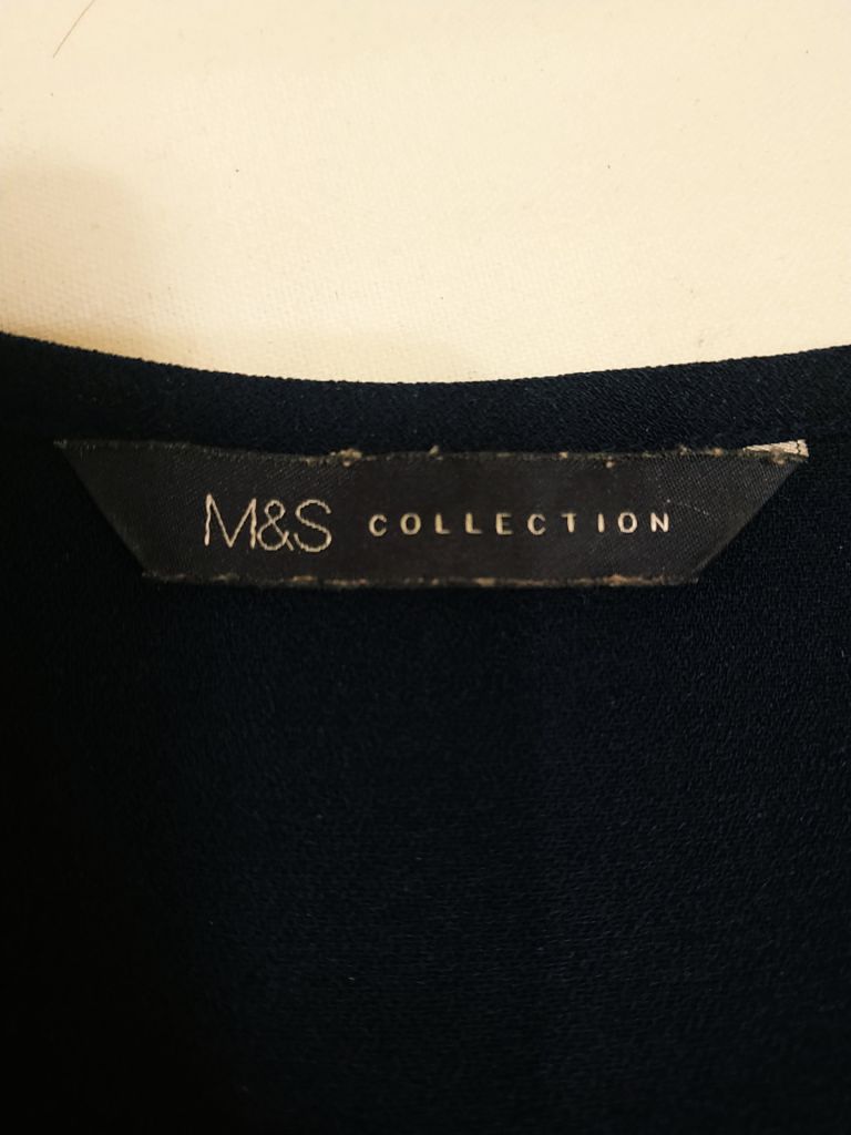 Сукня синя крепова M &amp; S р-р 38 - фото фото фото 7