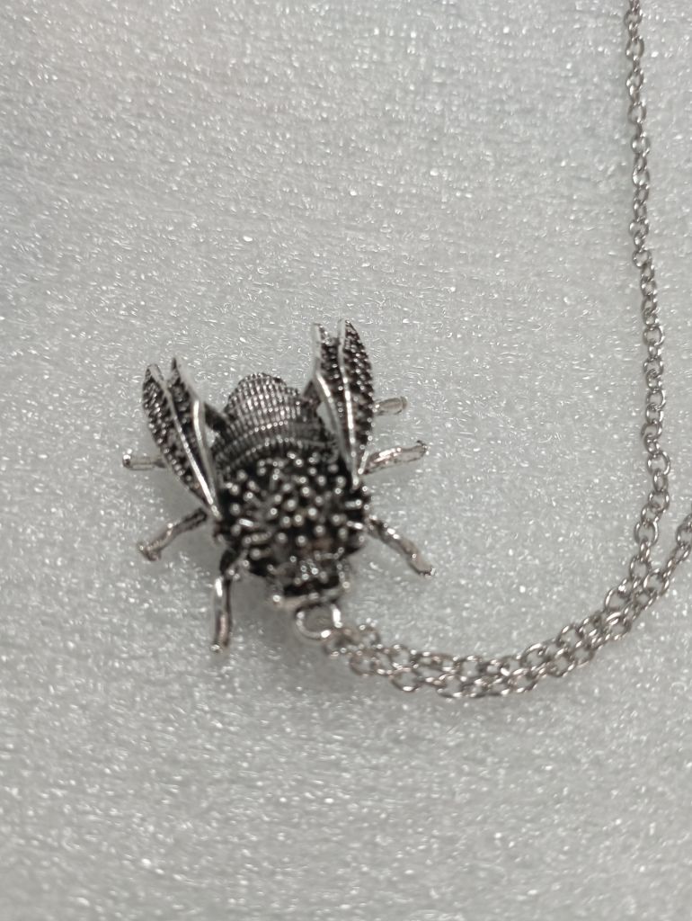 подвеска муха пчела с цепочкой - фото фото фото 1