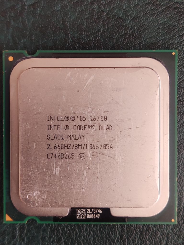 процесор Intel Core 2 Quad Q6700 SLACQ 2.66 ГГц - фото фото фото 0