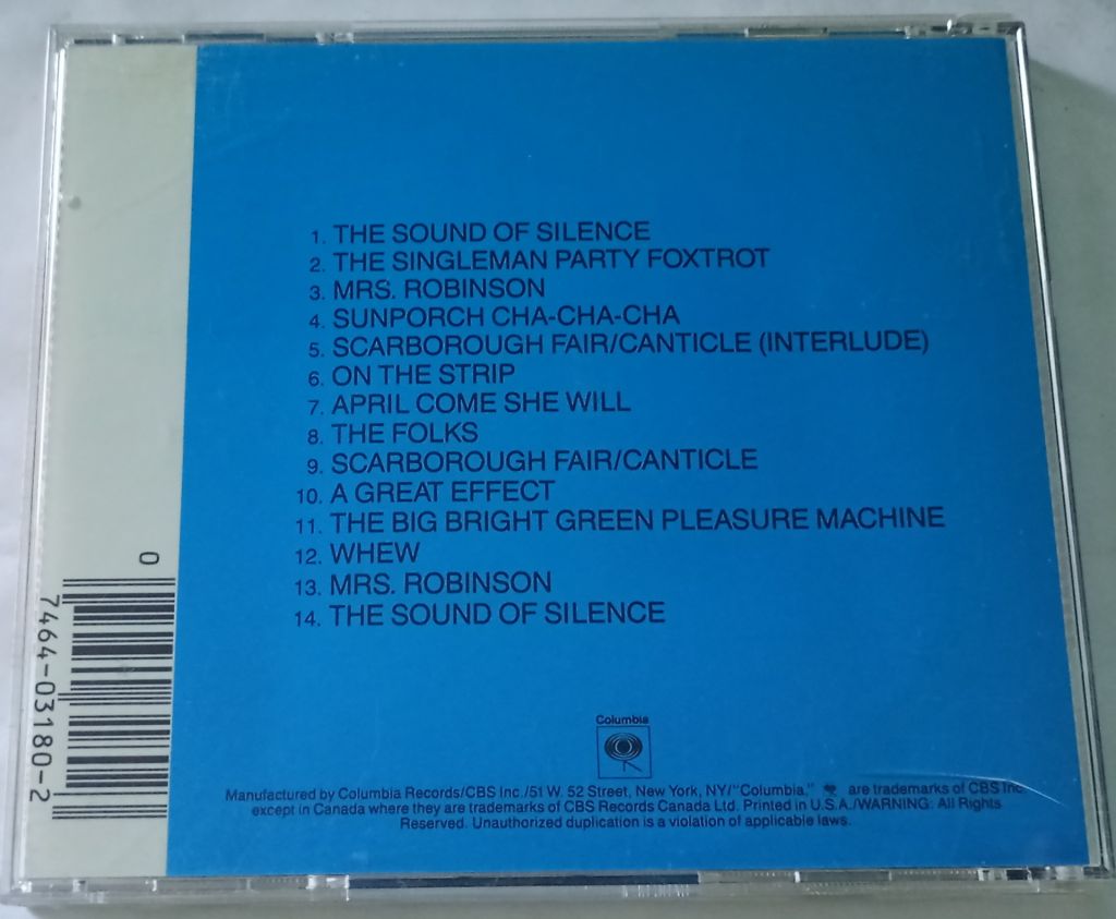 VARIOUS The Graduate  (Original Soundtrack) CD  US - фото фото фото 2