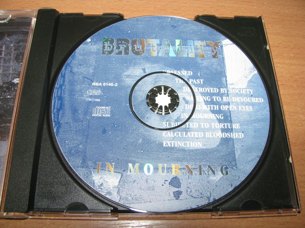 BRUTALITY - In Mourning  (1997 Nuclear Blast 1st press,USA) - фото фото фото 2