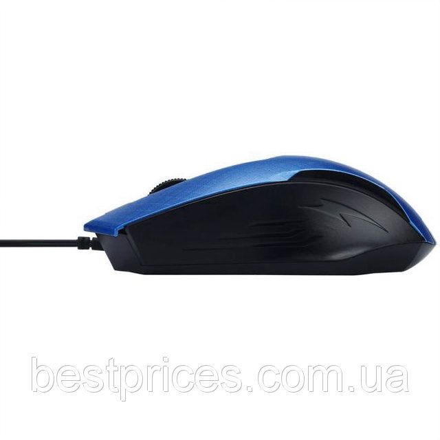 Проводная оптическая мышь optical mouse синяя - фото фото фото 1