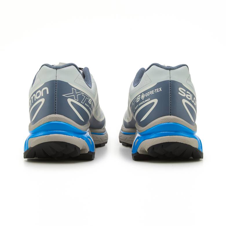 Salomon XT-6 GTX White Grey Blue 41 - фото фото фото 3