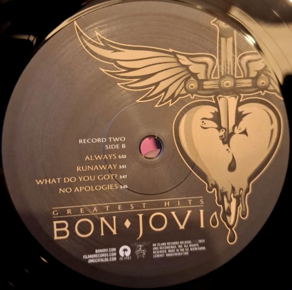 Bon Jovi - Greatest Hits - 1984-2024.  (2LP). 12. Vinyl. Пластинки. Europe. S/S. - фото фото фото 6