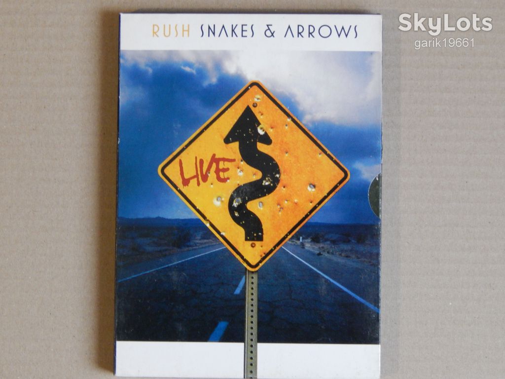 Rush ‎– Snakes &amp; Arrows Live (2 DVD, Unofficial Release, Digipak) - фото фото фото 0