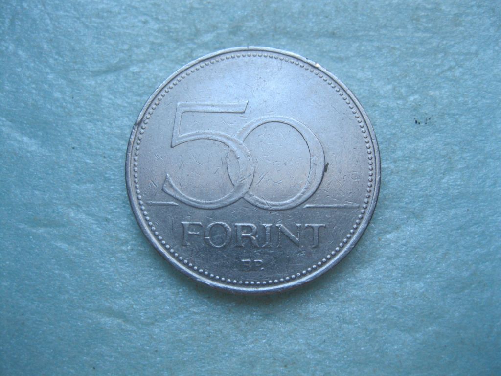 Венгрия .50 форинтов 1995 года. Фауна .Сокол - фото фото фото 2