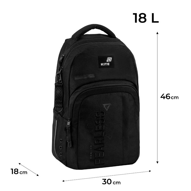 Рюкзак Kite Education teens Fearless K26-2578L   (безкоштовна доставка) - фото фото фото 1