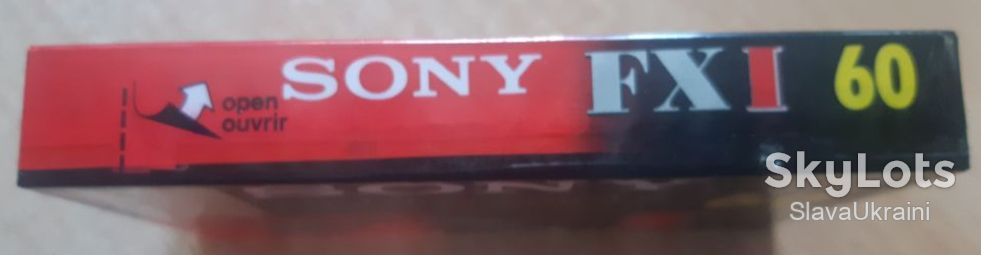 Аудіокасета SONY FXI 60,normal. - фото фото фото 1