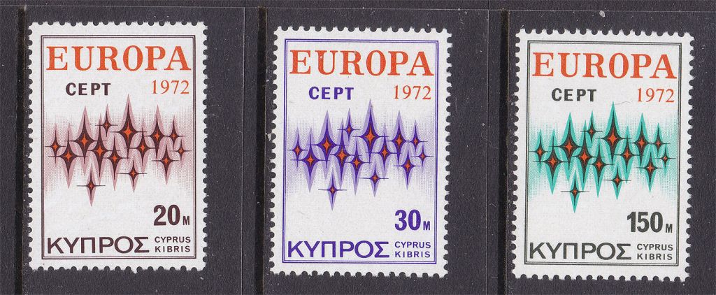 Кипр  1972 г  MNH - EUROPA CEPT - - фото фото фото 0